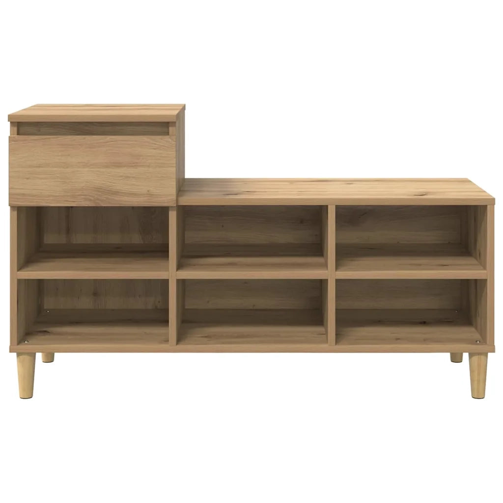 Mobile per scarpe-Scarpiera Rovere artigianale 102 x 36 x 60 cm 833929