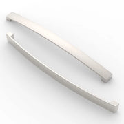 Set di maniglie a mano con finitura a specchio - 10 pezzi - 256mm Pitch del foro