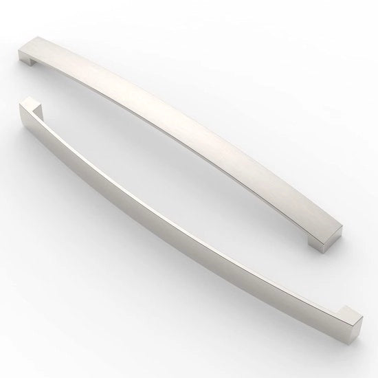 Set di maniglie a mano con finitura a specchio - 10 pezzi - 256mm Pitch del foro