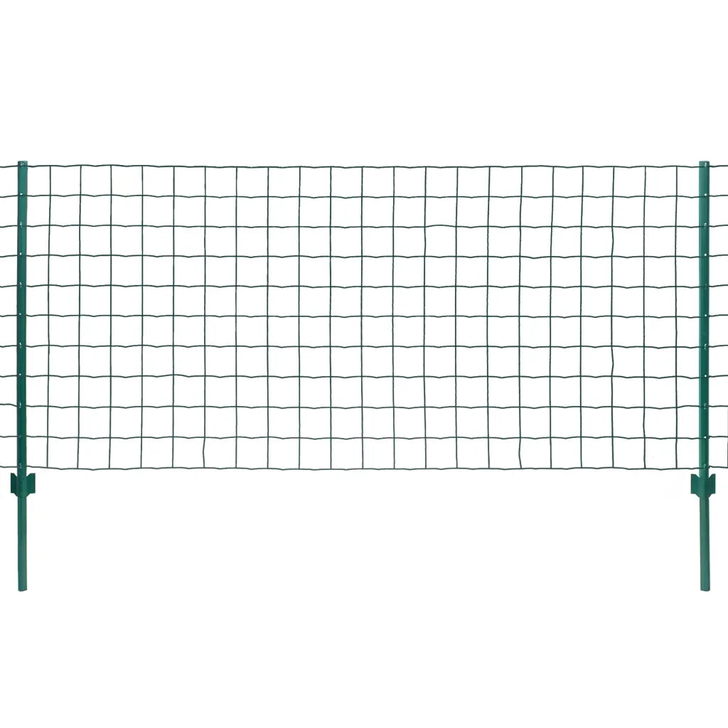 Set Recinzione Euro 20x1,2 m in Acciaio Verde cod mxl 11576