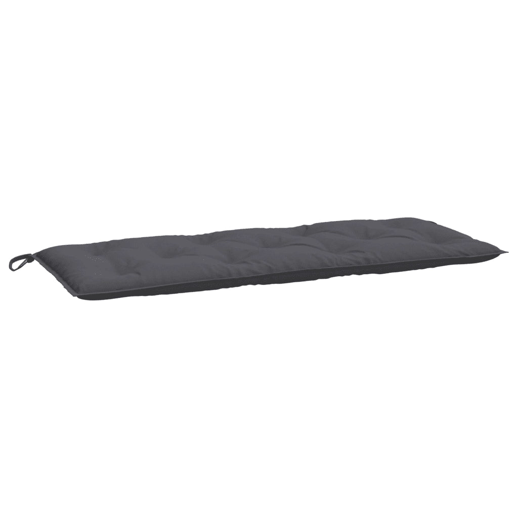 Cuscino per Panca-Cuscini per panchina Antracite 120x50x7 cm in Tessuto Oxford