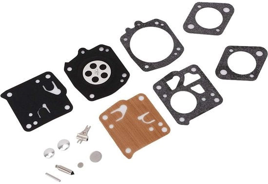 Kit di riparazione carburatore nuovo - Carburatore kit - Adatto per Tillotson Homelite Super XL RK-23HS - Sostituisce RK-17HS - Materiale di alta qualità - Caratteristiche stabili - Kit di carburatore