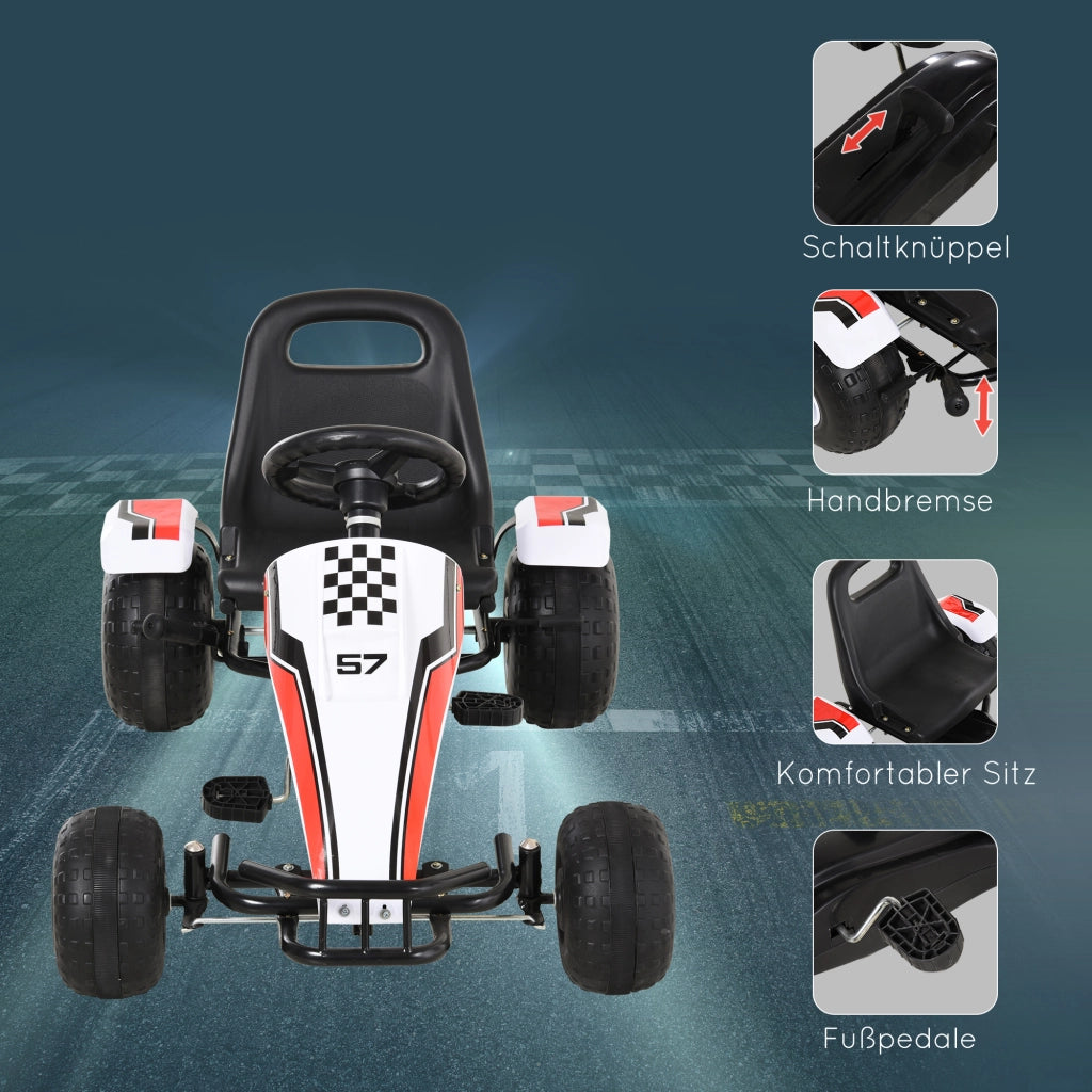 Go-kart per bambini ¨C zephmum ¨C Bianco