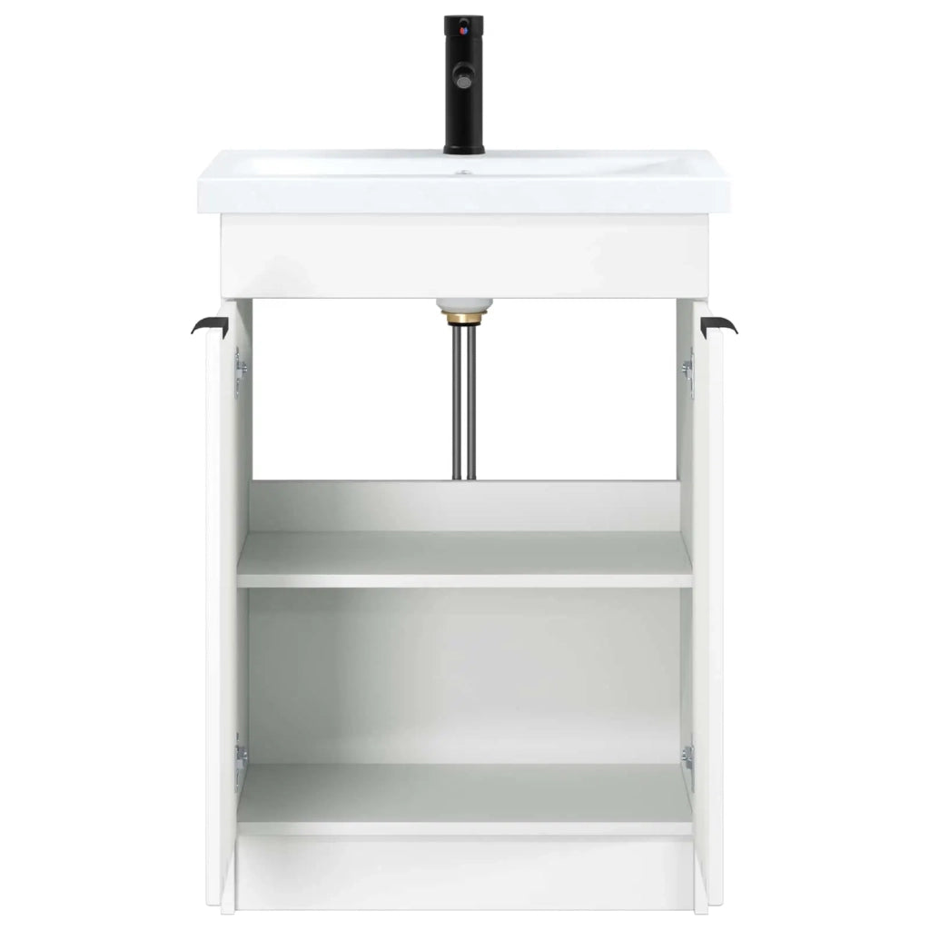 Set di mobili per il bagno Bianco 78,5 x 37,5 x 81 cm 3404154