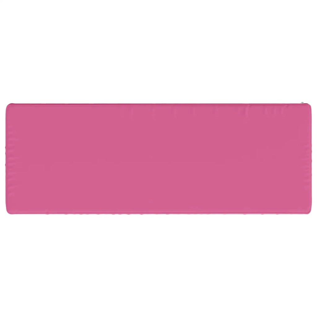 Cuscini per Panchina a 2 Pezzi VUGHT 2 pz 100% Poliestere Rosa 951159