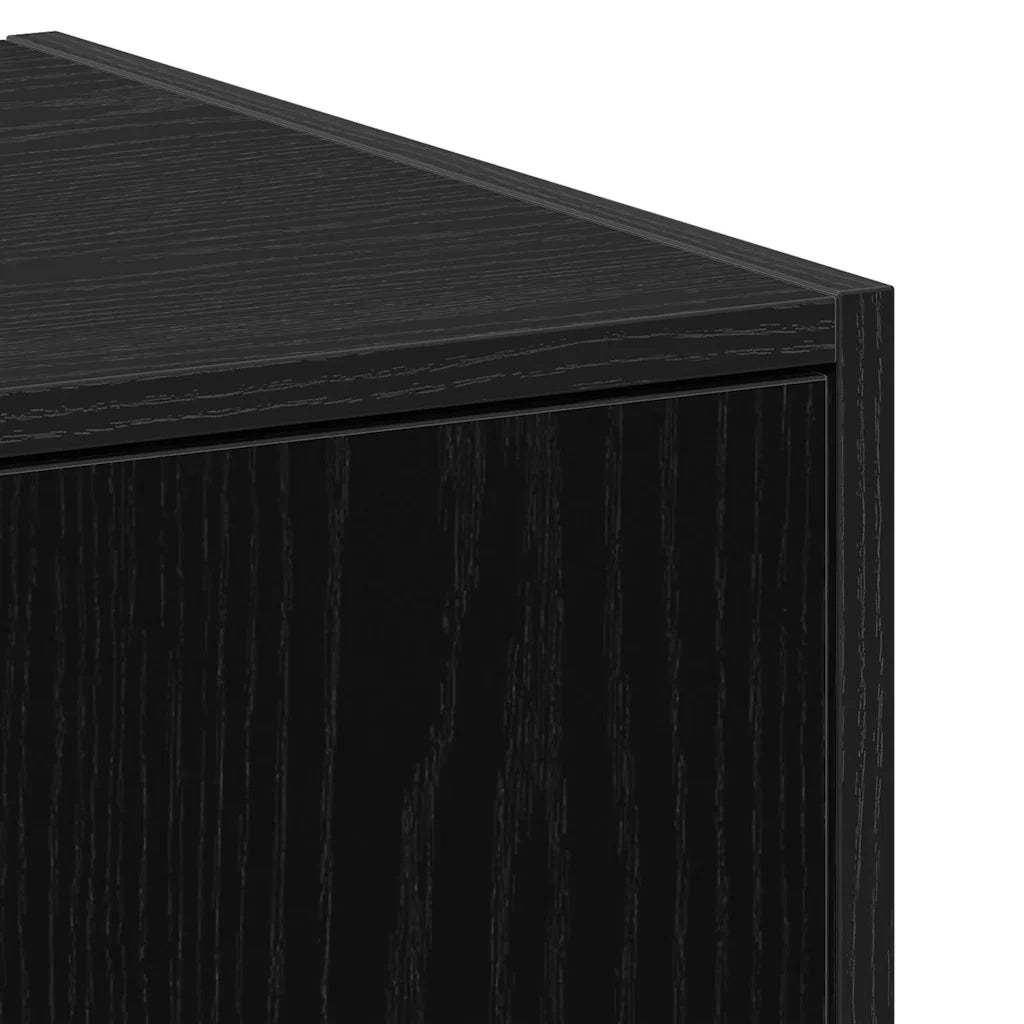 Armadio da Apoteca Rovere nero 40 x 41 x 118 cm 869032