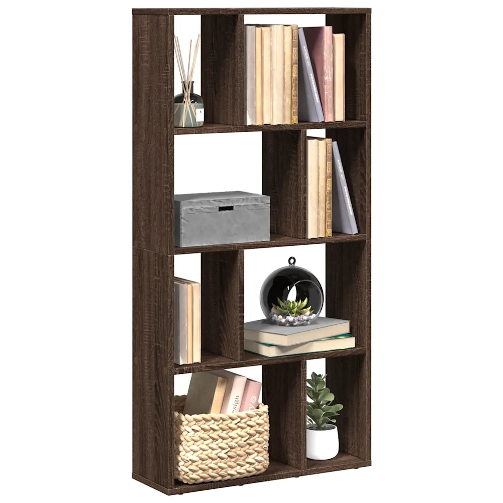 Libreria Rovere Marrone 60x20x120,5 cm in Truciolato 858153