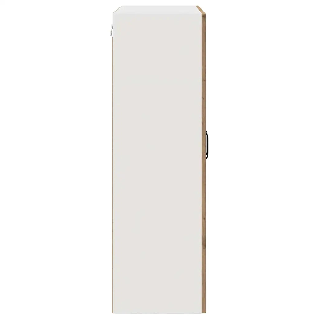 Armadietto a muro PORTO Rovere artigianale 80 x 31 x 100 cm