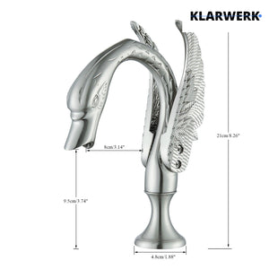 ADRIAN| Rubinetto da bagno a 3 fori grande cigno cromato  per vasca da bagno dal design lussuoso per restaurante, miscelatore per lavabo a 2 maniglie