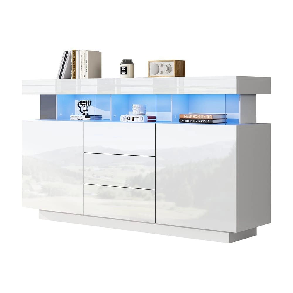 Buffet bar - Xylo - 140x35x80cm LED 16colori acrilico
