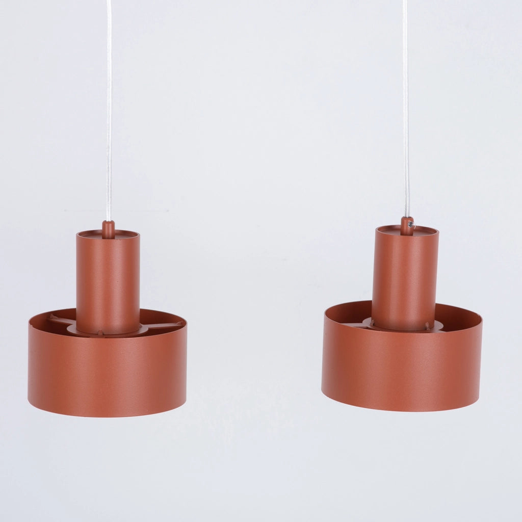 Lampada sospensione industriale mattoni 42cm 2xE27 RIF Sigma