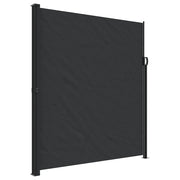 Tenda da Sole | Tenda parasole Laterale Retrattile Nera 220x300 cm