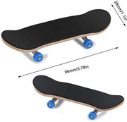 Skateboard Professionale Mini - Pannello di Deck in Noce - 5 Strati Duraturo - Inclusi Accessori - Ammortizzato - Skateboard con Maniglie