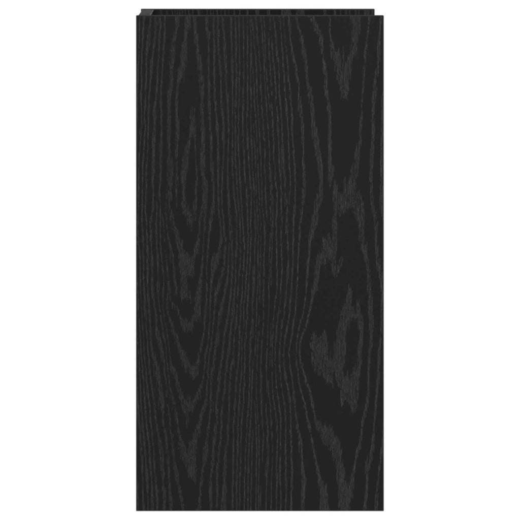 Supporto per piante Rovere Nero 30 x 30 x 60 cm 899597