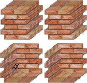 Pannelli da Parete 3D a Secco 40 pezzi Aspetto Pietra 30 x 30 cm Rivestimento Idrorepellente PVC Pannelli da Parete in PVC per Interni e Esterni Spazi Commerciali