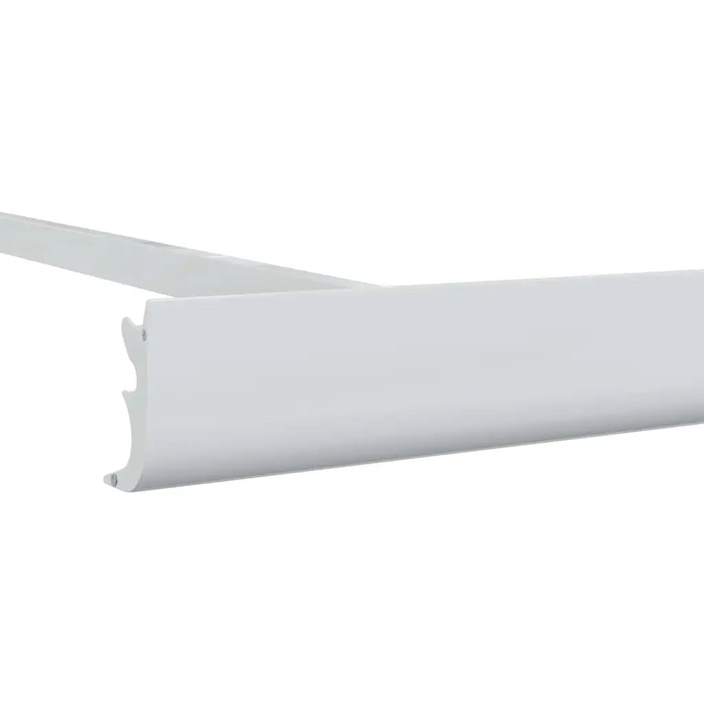 Tenda da Sole Bianco 5 x 3 m Metallo
