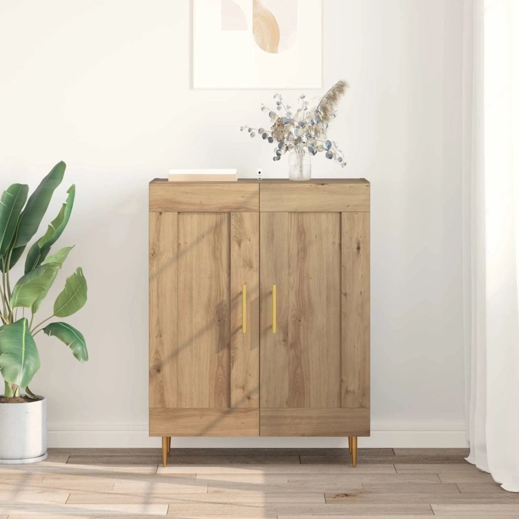 Credenza | Madia | Buffet da pranzo | Armadio da pranzo Rovere artigianale 69,5 x 34 x 90 cm