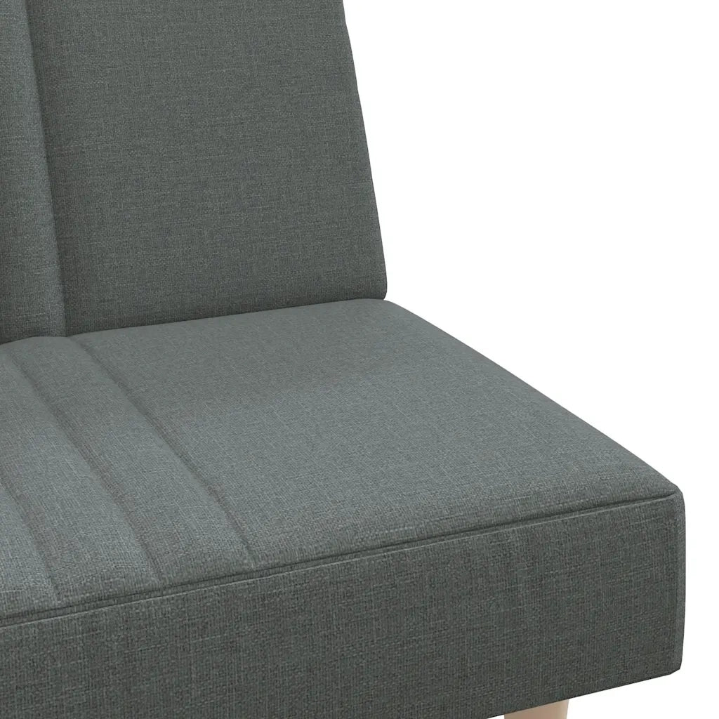 Divano letto | Sof¨¤ letto | Letto singolo Grigio Scuro in Tessuto