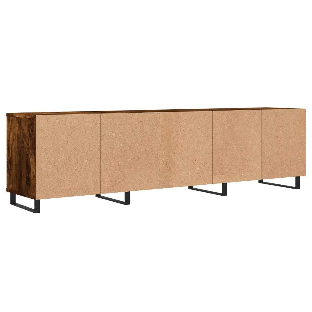 Mobile TV | Armadietto TV | Mobile Porta TV Rovere Fumo 150x30x44,5 cm in Legno Multistrato