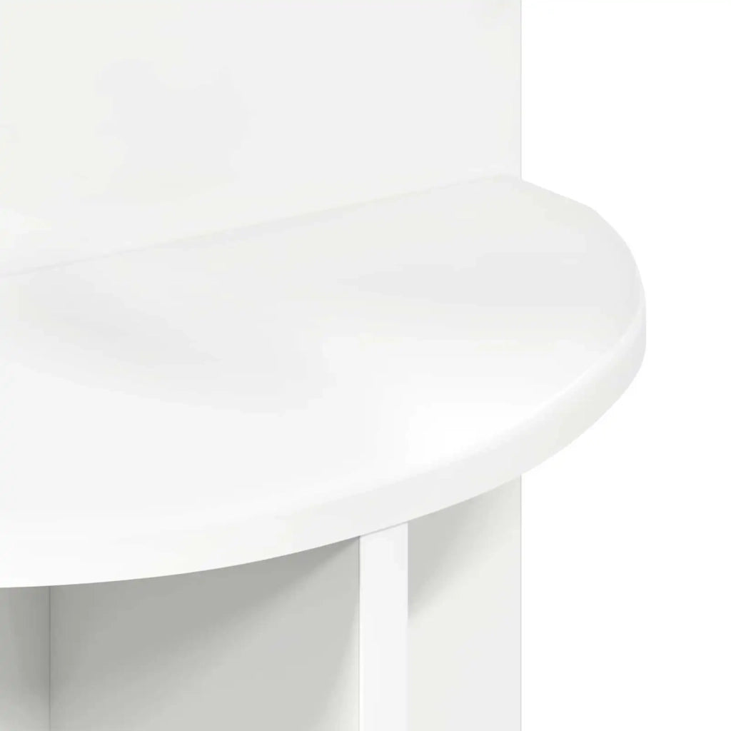 Tavolo laterale Bianco Ø 39,5 x 55 cm Legno ingegnerizzato 8001019