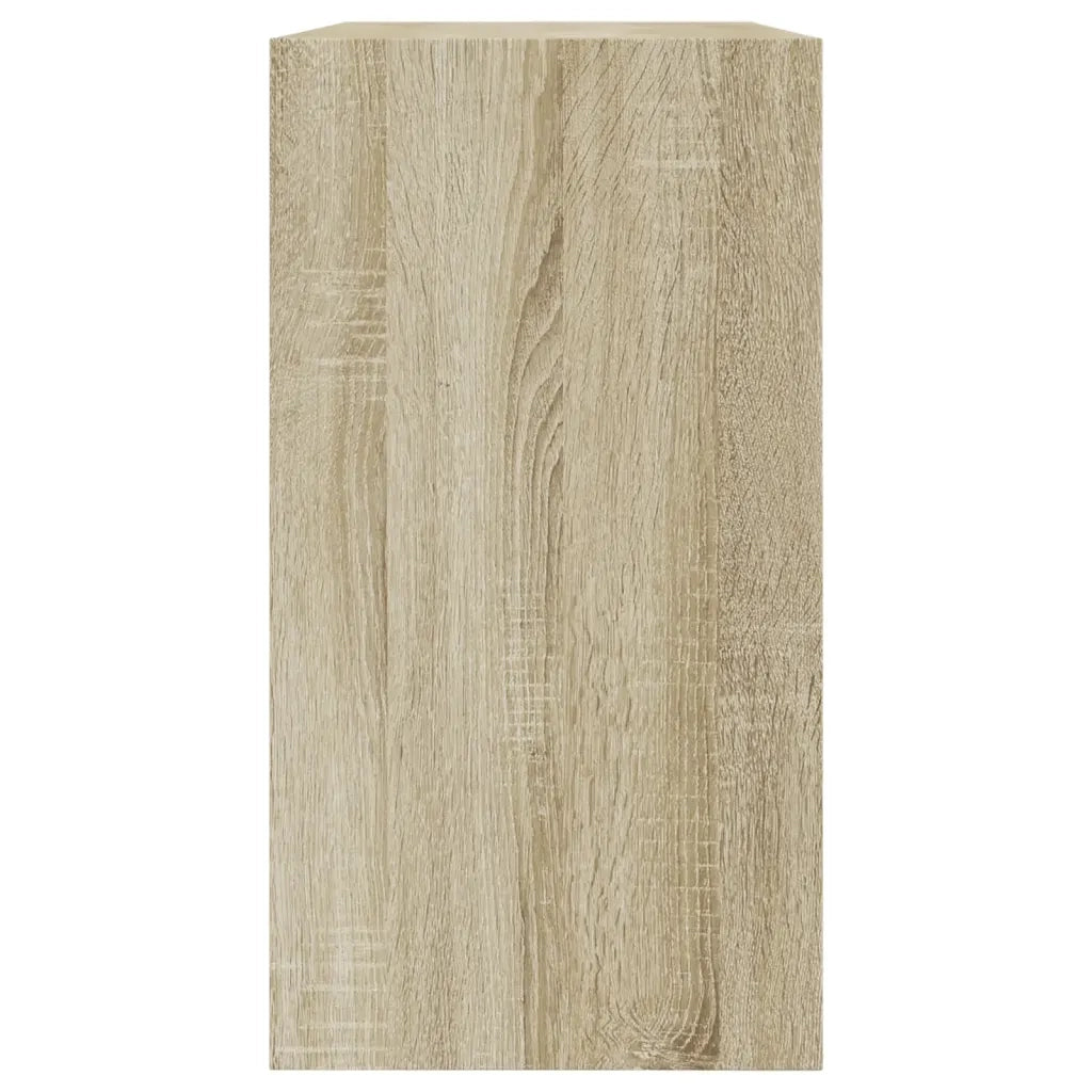 Scarpiera-Scaffale per scarpe Rovere Sonoma 80x34x63 cm in Legno Multistrato