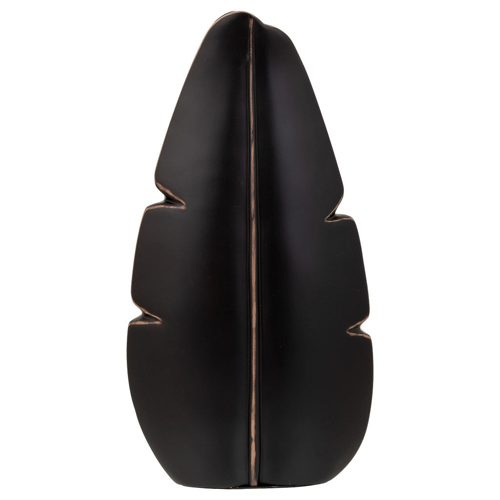 Vaso in poliresina marrone 19,5x7x37h