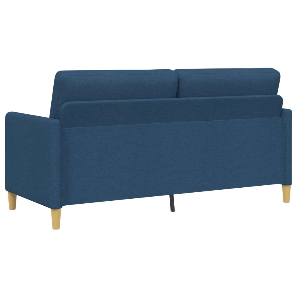 Set di Divani con Storage 2 pz Blu Poliestere 3429184