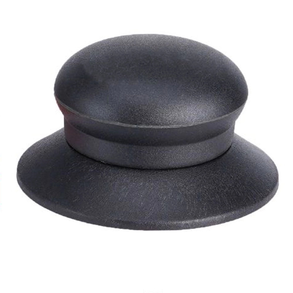 Trade Shop - Pomello Manopola Di Ricambio Per Coperchio Antiscotto Antiscivolo ø6.5 Cm Nero 607413 -