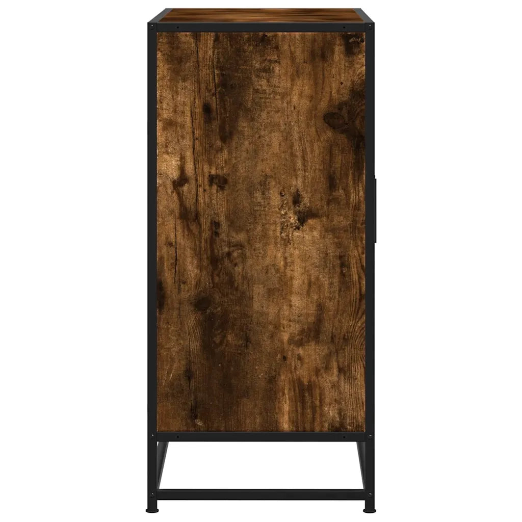 Credenza Rovere Fumo 68x35x76 cm in Truciolato