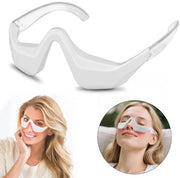 Bracciale per massaggi oculari a luce rossa con due modalità e maschera oculare a luce rossa