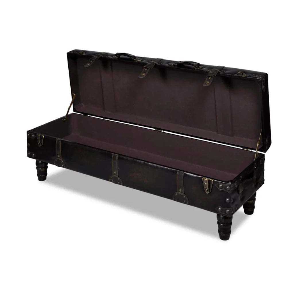 Panca contenitore lunga 111 x 34 x 37 cm marrone 02_0021254