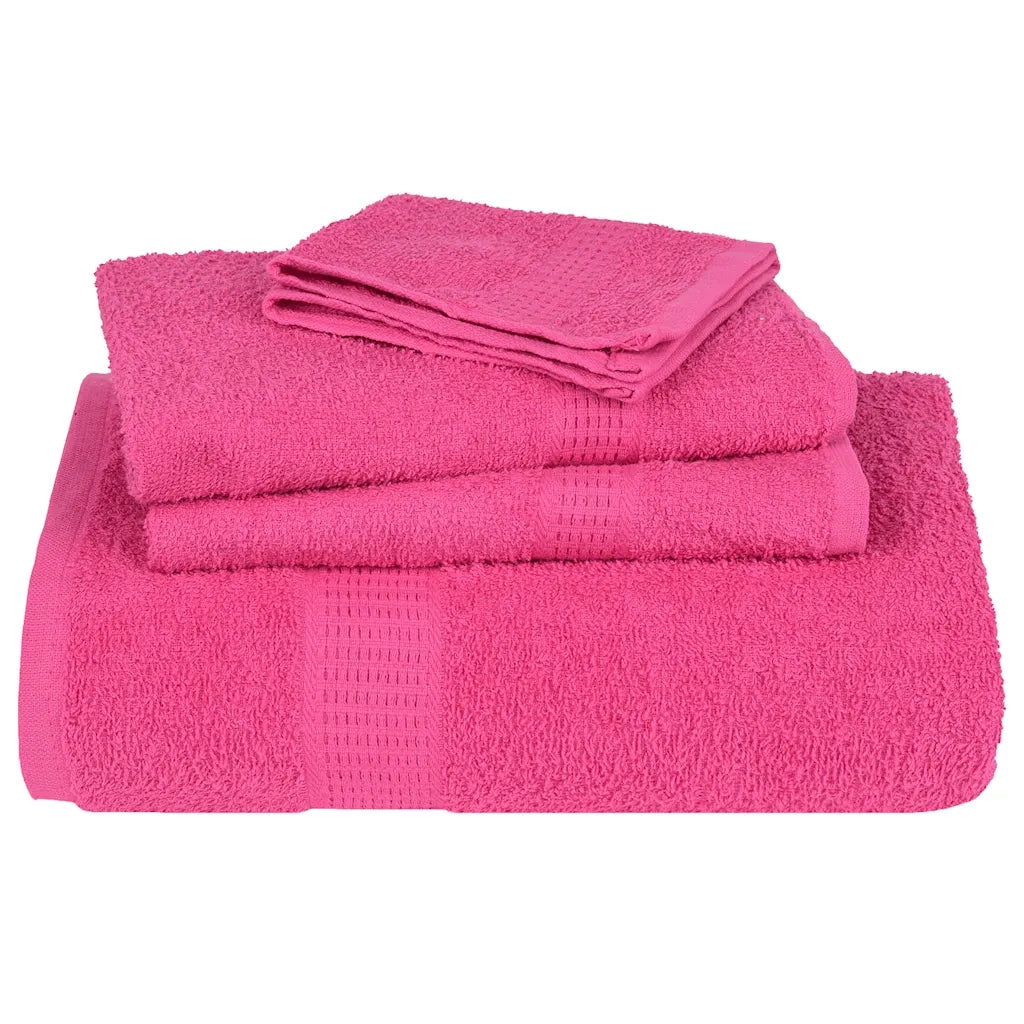 Asciugamani per ospiti FROGN 2 pz Rosa 30x50 cm 360 g/m² 137043