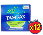 SET 12 TAMPAX BLUE BOX ASSORBENTI INTERNI SUPER  FLUSSO ABBONDANTE DA 20 PZ
