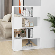 Libreria/Divisorio Bianco 80x24x124,5 cm in Truciolato 809134