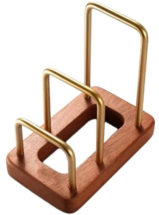 Piastra di taglio con piede in legno, rullo a strati con coperchio, cassettiera per piastre da forno, adatta per cucine domestiche.