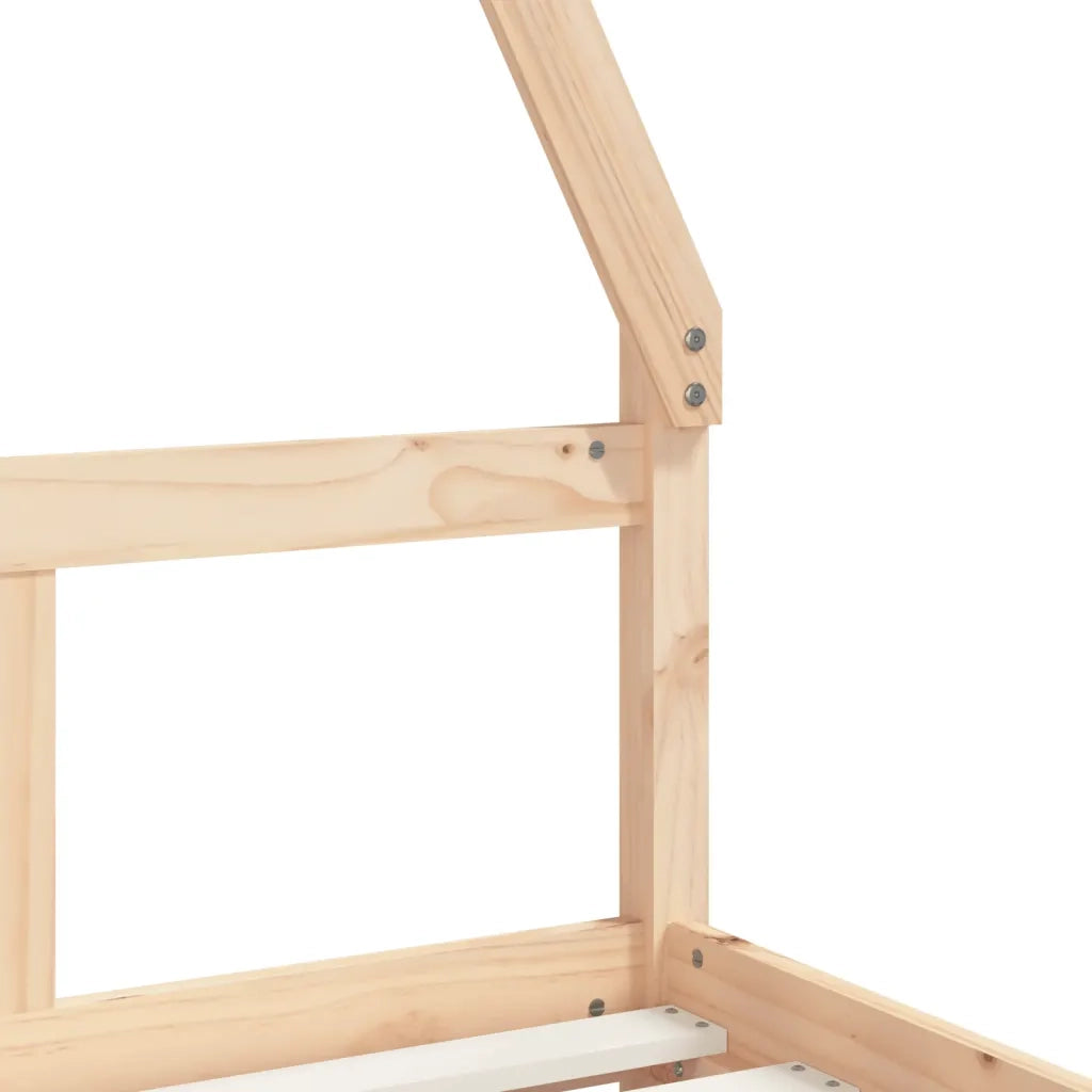 Giroletto per Bambini | Letto Infantile | Lettino 80x200 cm in Legno Massello di Pino