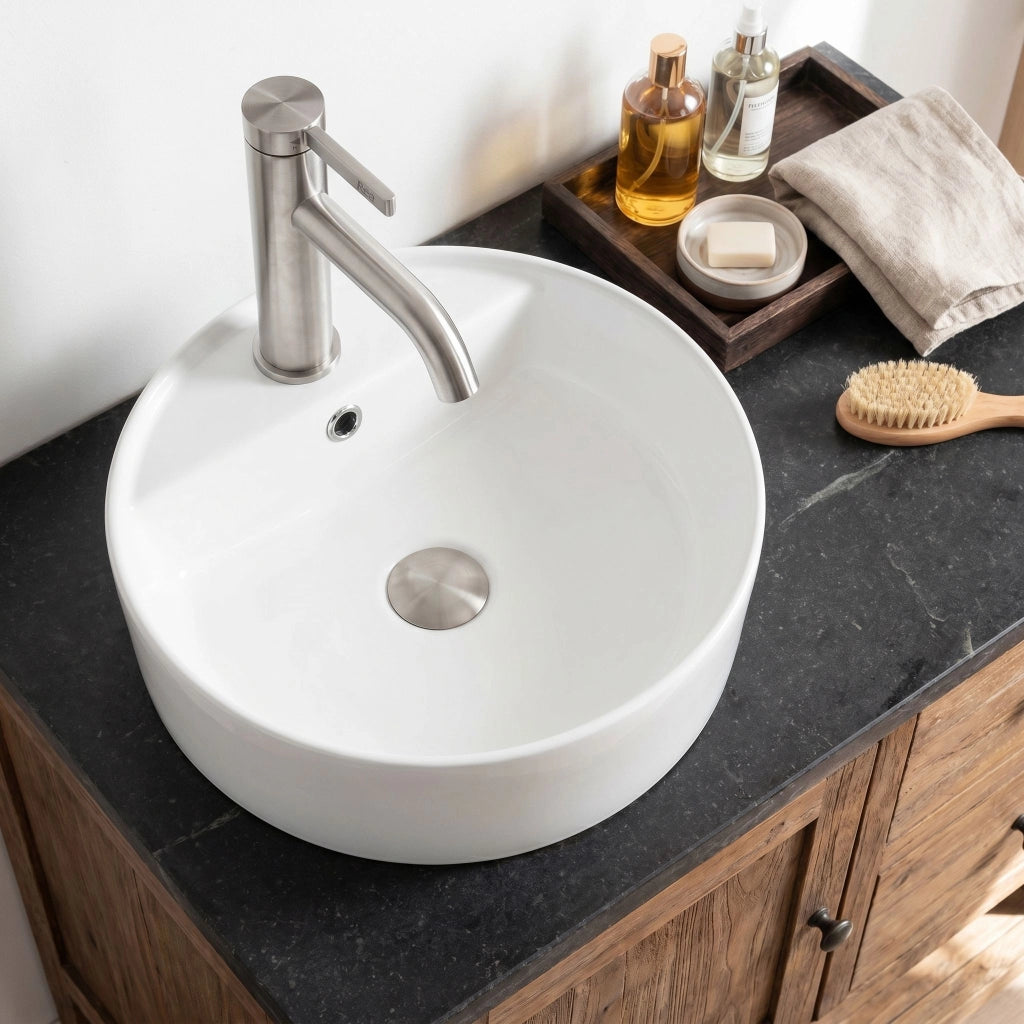 Rubinetto Da Bagno Rea Rivo Brush Nickel