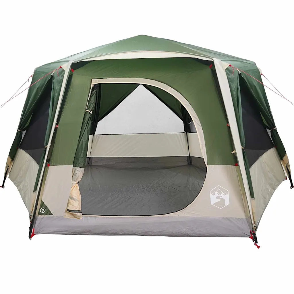 Tenda Cabina 7-Persone con tetto Verde 400 x 350 x 212 cm 42004026