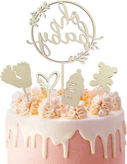 Decorazioni per Festa di Nascita 5 pezzi - Decorazioni per Festa di Bambino - Decorazioni per Rivelazione del Sesso