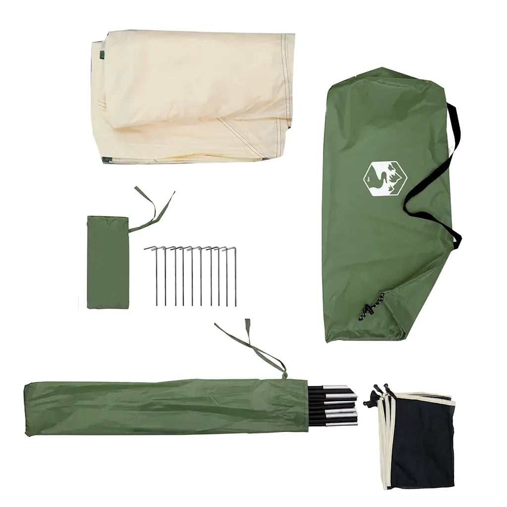 Frangivento da Campeggio Verde 510x153 cm Impermeabile CFW2156184