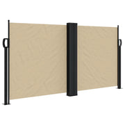 Tenda da Sole | Tenda parasole Laterale Retrattile Beige 120x600 cm