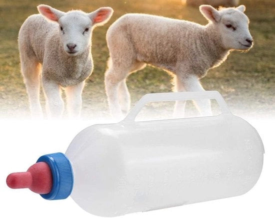 Alimentatore per Neonati - 1L Assistenza Animali - Succedaneo del Latte Materno - Flessi per Gatti - Flessi per Cuccioli - Flessi per Conigli - Flessi per Piccoli Animali
