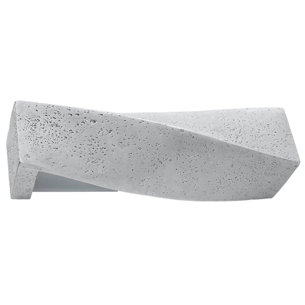 Lampada da parete Sigma Persian Indigo 2x15W LED rettangolare grigio cemento