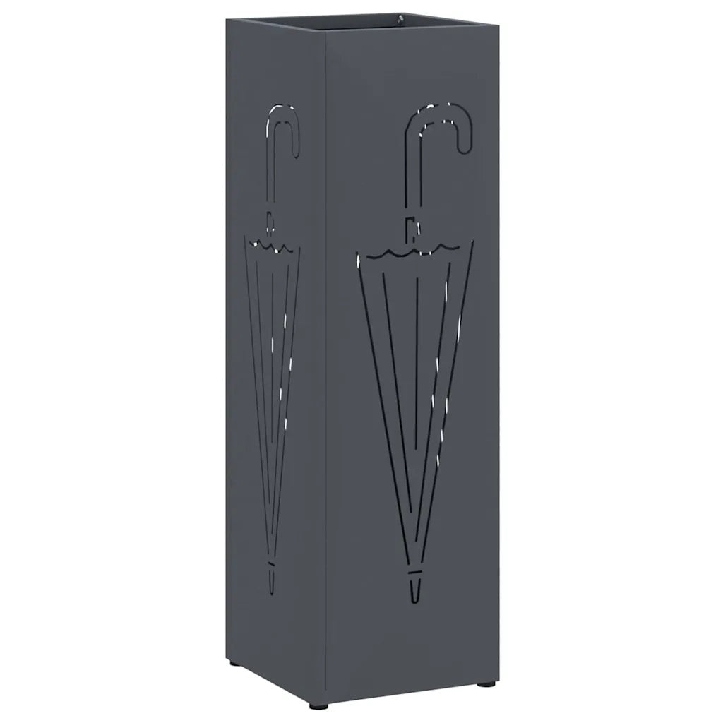 Supporto per Ombrellone Antracite 15,5 x 15,5 x 49 cm Metallo CFW6511217