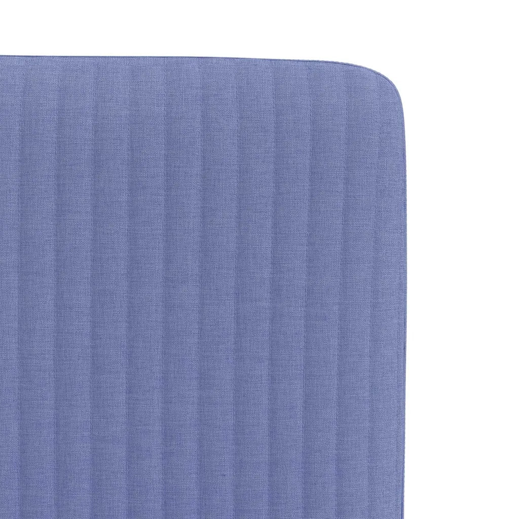 Sedie da Pranzo 6 pz Blu Jeans in Tessuto 3315577