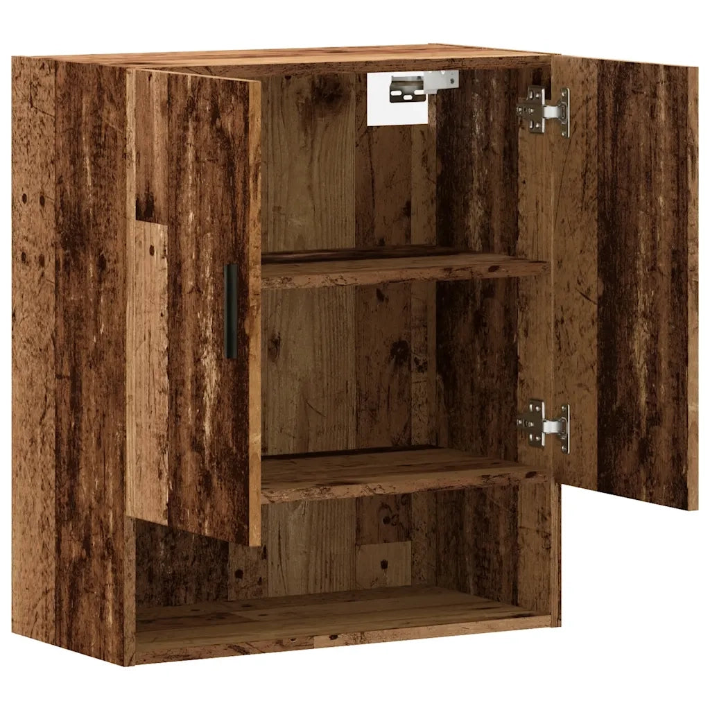 Armadietto a Muro Legno Antico 60x31x70 cm in Truciolato