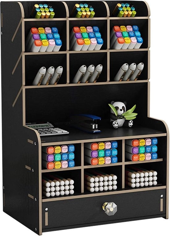 Organizzatore di Ufficio Premium – Organizzatore di Scrivania – Articoli di Ufficio – Supporti di Scrivania – Raccoglitore di Scrivania – Accessori di Ufficio – Qualità Premium