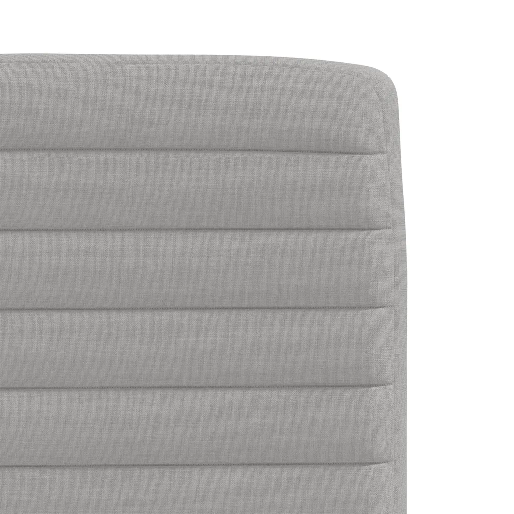 Sedie da Pranzo 4 pz Grigio Nuvola in Tessuto 3315283