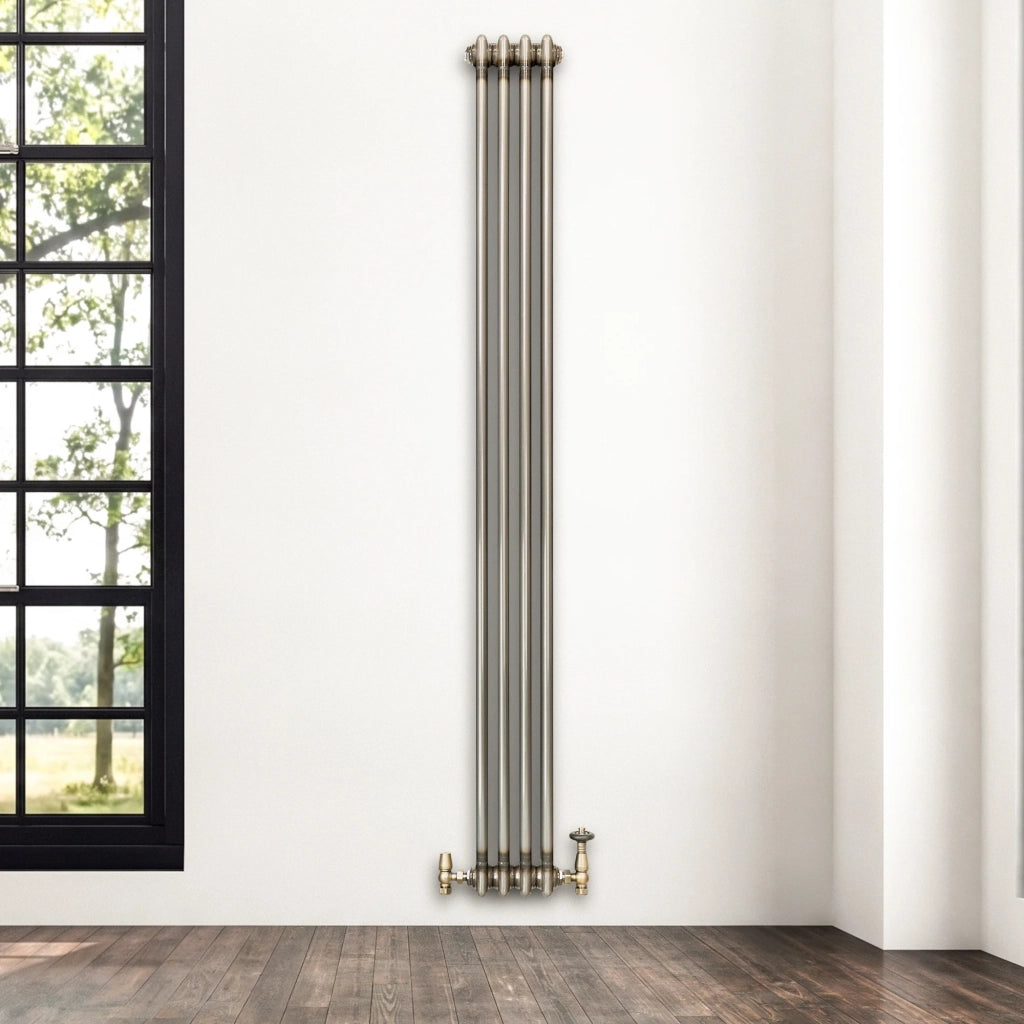 Radiatore Tradizionale 2 Colonne - 1800 x 200 mm - Metallo Grezzo