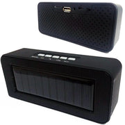 Trade Shop - Cassa Speaker Ch-303c Bluetooth Portatile Ricarica Solare Microsd Usb Fm Aux -